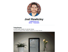 Tablet Screenshot of hawksley.org